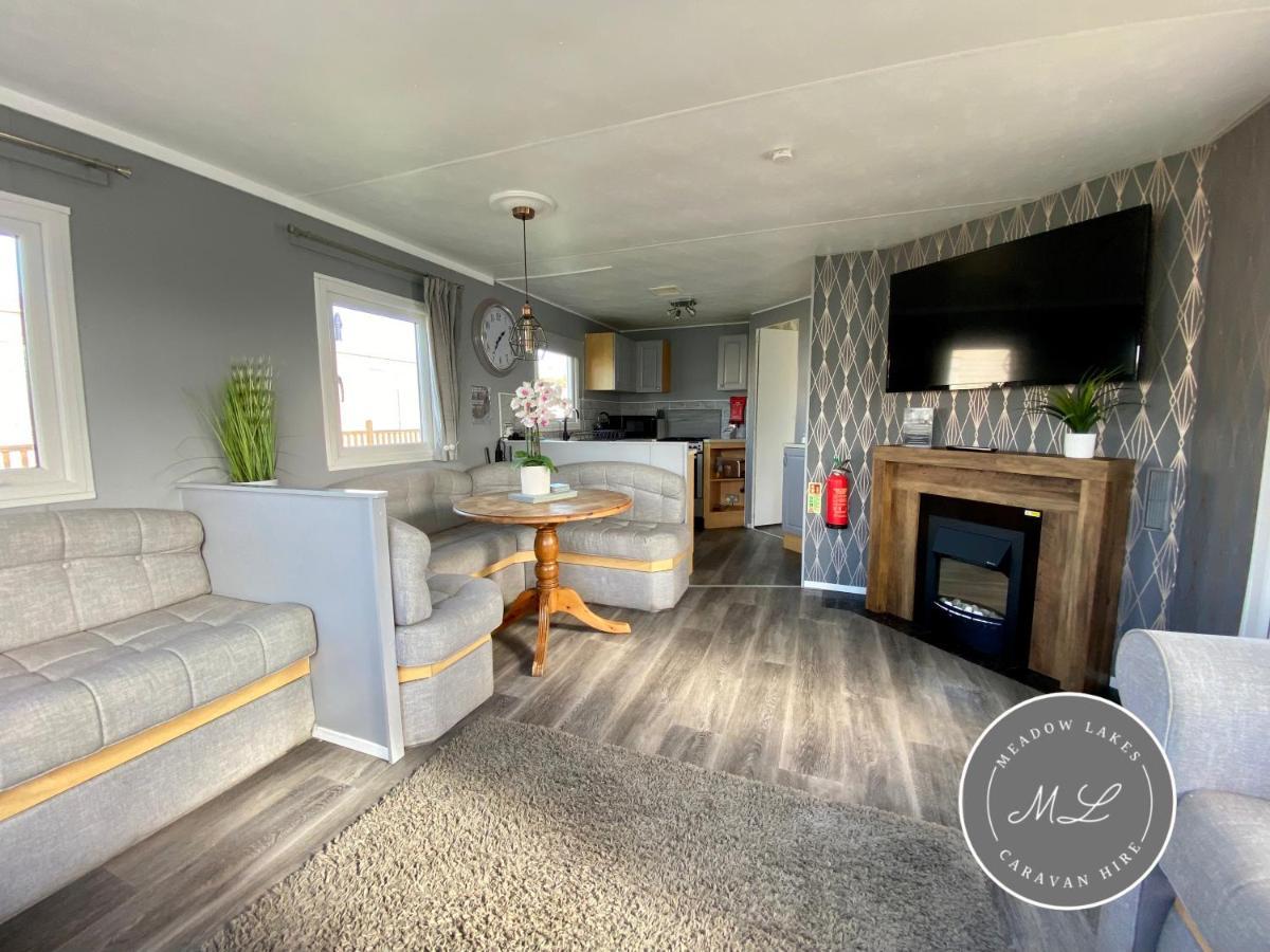 Promenade 566, Direct Beach Access, Close To Fantasy Island, Wifi, Pet Friendly - Meadow Lakes Caravan & Lodge Hire Skegness Esterno foto